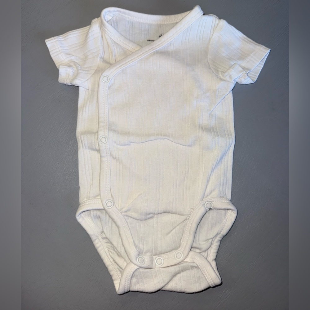 H&M Soft White‎ Baby Bodysuit